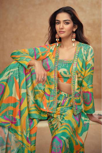 KIERA BY GULKAYRA DESIGNER CHINON CORD SET WHOLESALER IN INDIA